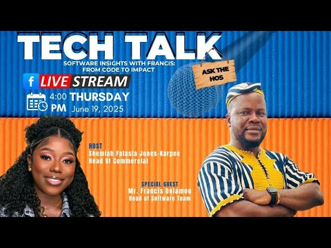 Software Insights with Francis: From Code to Impact | MWETANA TECH TALK | Livestream