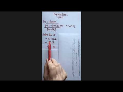 Saxon Algebra 2 Lesson 89.A Conjunctions