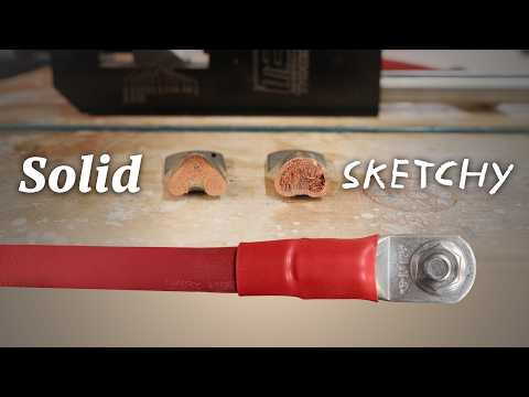 How to Crimp Heavy Wire Lugs the RIGHT Way (Don’t Skip This Step!)