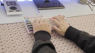 BeasttrollMC's Tina-B with lubed 67g Zealios V2 Typing Sounds
