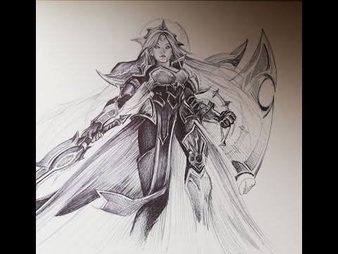 LoL | #howtodraw #Leona #leagueoflegends #lol #tutorial