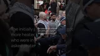 Protesters arrested at Palestine Action demonstration