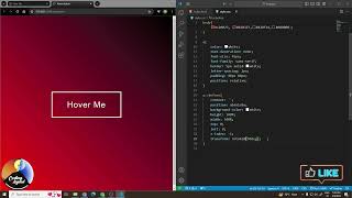 HTML & CSS Beginner Project: Amazing Hover Button Animation Tutorial