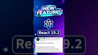 ✨React 19.2's NEW Activity Component Explained in 60 Seconds #react