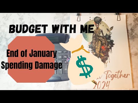 DIARY OF A BUDGETING NEWBIE: CLOSING OUT MY JANUARY BUDGET