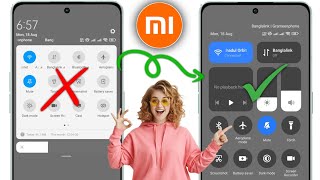 Redmi 14C Control Center Settings | Change Control Center On redmi 14c | HyperOS Control Center