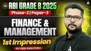 RBI Grade B  Analysis 2025 | Finance & Management Analysis 2025 | Difficulty Level & Key Questions