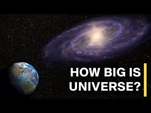 How BIG is the Universe? (4K quality)