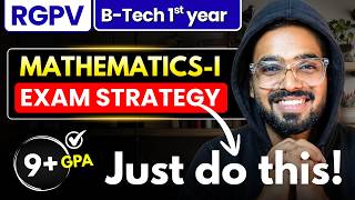 Mathematics–1 Complete Strategy | RGPV 1st year B.Tech Semester Exams