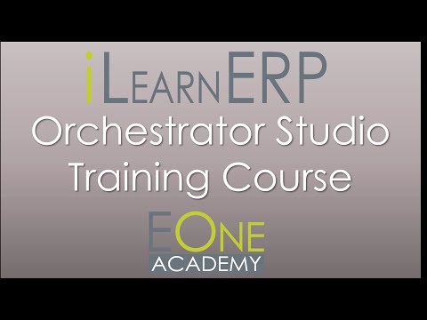 Orchestrator Studio Training - Now Available- 2023