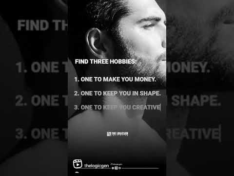 3 Hobbies for Success 🔥 #motivation #thelogicgen #success #financialfreedom
