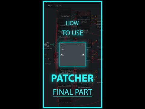 How to use PATCHER in FL STUDIO .? FINAL PART #shorts
