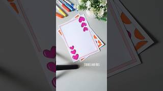 5 Border Designs for Projects||#shorts #borderdesign #borderdesignforproject #projectdesign #border