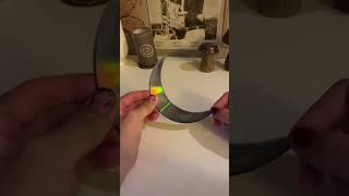 Easy DIY room decor with CDs 💿 #aestheticroomdecor #diycrafts #diydecor