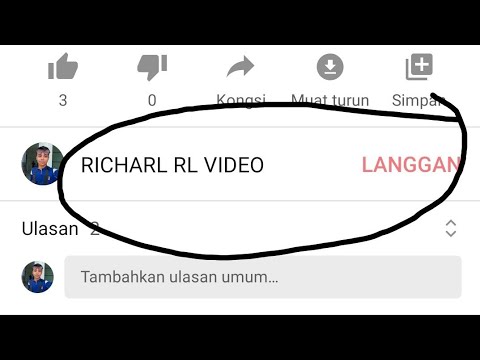 Cara sembunyikan jumlah pelanggan/Subscribe