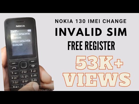 Noki 130 Imei change code         invalid sim solution witout Pc                   #Abrajee tech