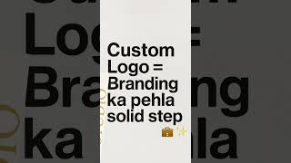 Your business is running. But your logo? #bahaarstudio #graphicdesign #brandidentity #minimallogo