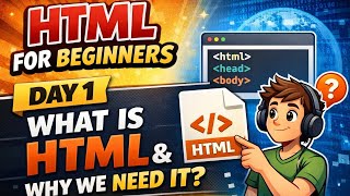 Html for beginners | Day 1 - What is HTML?