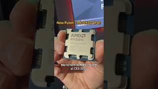 I’m Holding The New Ryzen 9850X3D! AMD CES 2026