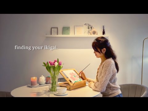 🤍 Design Your Dream Life in 2025 | 4 Steps to Finding Your Ikigai 🌸
