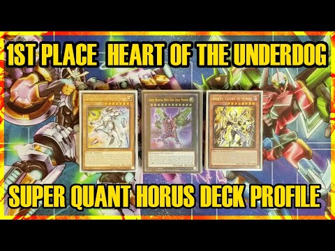SUPER QUANT HORUS DECK PROFILE! 1ST PLACE HOTU! | Yu-Gi-Oh! TCG & Master Duel