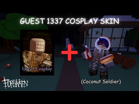 This Cosplay skin make me be a Coconut soldier in... (Forsaken)
