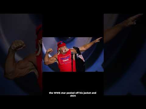 Statement of support for Trump from Hulk Hogan #hulkhogan #donaldtrump #wwe