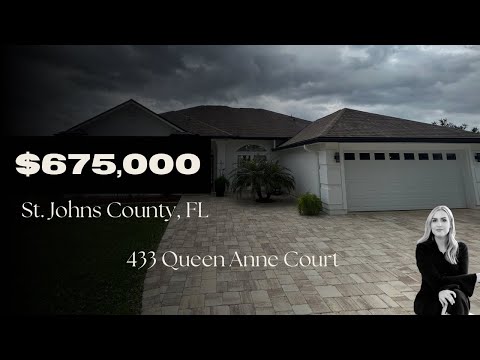 St. Johns County home for sale with low HOA and no CDD