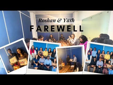 Roshan & Yash Farewell | LKcareers: Heartfelt Goodbyes and Memorable Moments