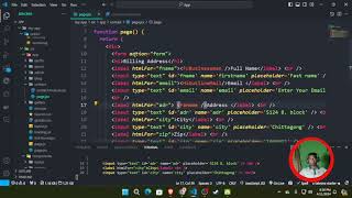 How to create form with icon by next js 2024