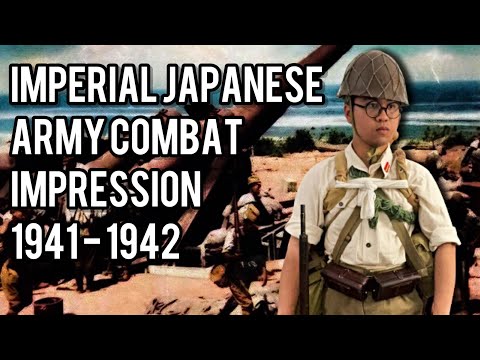 WWII Imperial Japanese Army Combat Impression 1941 - 1942