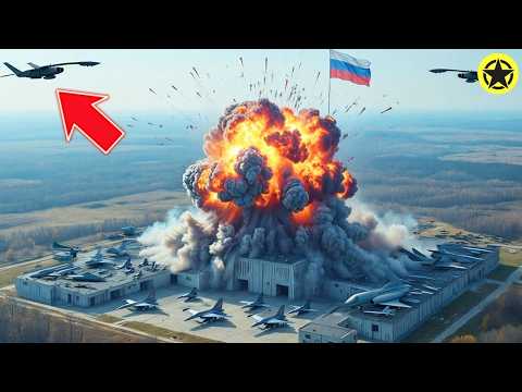 Ukraine Waited for Russian Commanders to Celebrate — Then Blew Up Their Air Base in Seconds