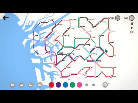 Mini Metro Bug - Transfering Wagon from one train to another freezes both