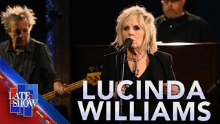 "The World's Gone Wrong" - Lucinda Williams (LIVE on The Late Show)