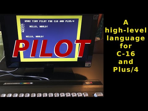 PILOT for the Commodore 16 and Plus/4