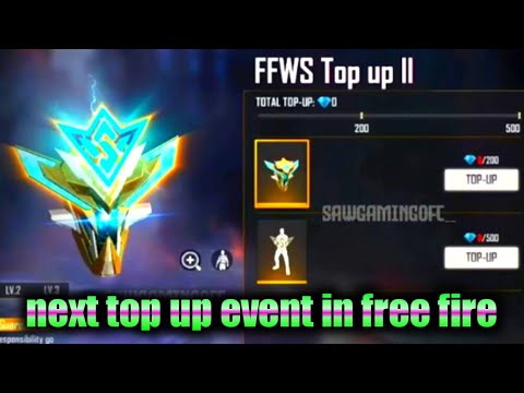 free fire new topup event today | new topup event free fire | ff next topup event | ff new event