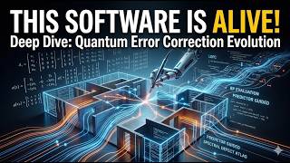 This Quantum Algorithm Evolves Its Own Architecture [QEC v23.1.1-v34.0]