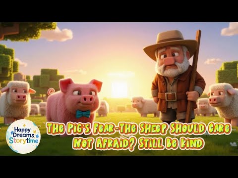The Sheep and the Pig | Aesop’s Fable on Understanding Others’ Struggles | Happy Dreams Storytime