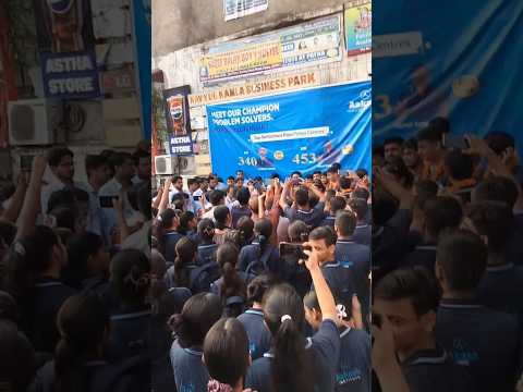 NEET result celebration 2025 at aakash institute patna