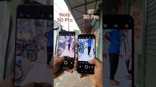 Infinix Note 50 Pro Vs Infinix GT 30 Pro Main Camera Test