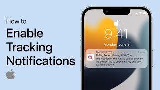 How to Turn On Tracking Notifications on iOS - iPhone Tutorial