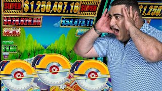 Another MEGA JACKPOT On High Limit Huff N Even More Puff Slot