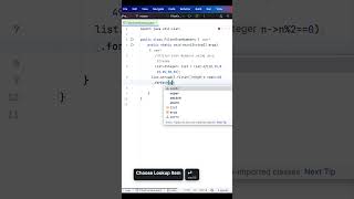 "Want to filter even numbers from a list in just one line using Java 8? " #coding #programming #java