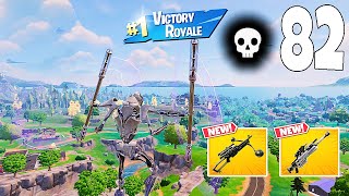 82 Elimination Solo Vs Squads "Zero Build" Gameplay Wins (NEW Fortnite Chapter 6 PC)