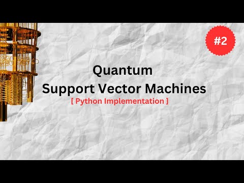 Quantum SVM with sklearn and pennylane | Quantum Machine Learning | Quantum Computing explained