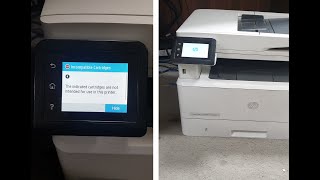Incompatible Cartridges Eror HP laserjet Pro 428