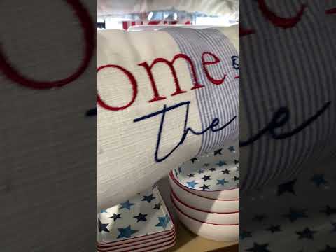 Let’s go shopping at Kirkland’s Home . #shopwithme #patrioticdecor #kirkland
