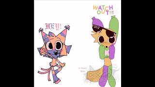 fake collab with @MikumiChan12 !! | #dandysworld #shorts |