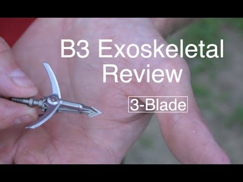 B3 Archery Exoskeletal Broadhead Review