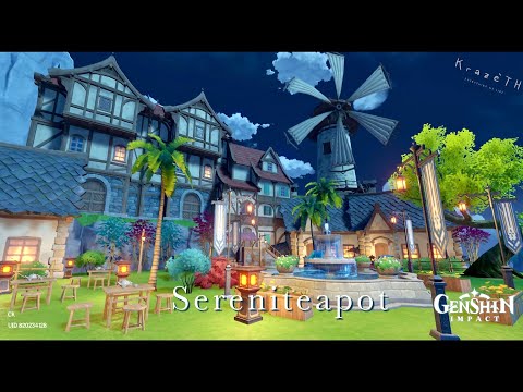 S e a |scape| sereniteapot - Genshin impact